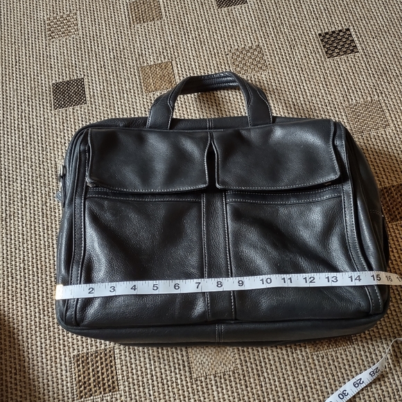 (BBC02)Faux Leather Briefcase Laptop Bag(3505-6) - Picture 13 of 15